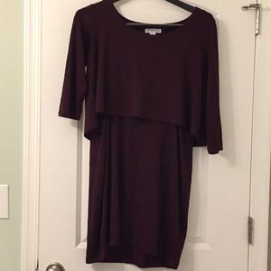 Motherhood Maternity Nursing Sweater Dress